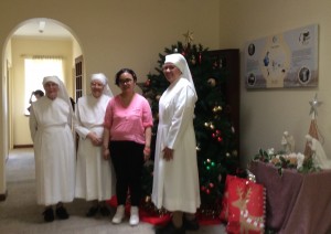 St Joseph nuns New Year visit